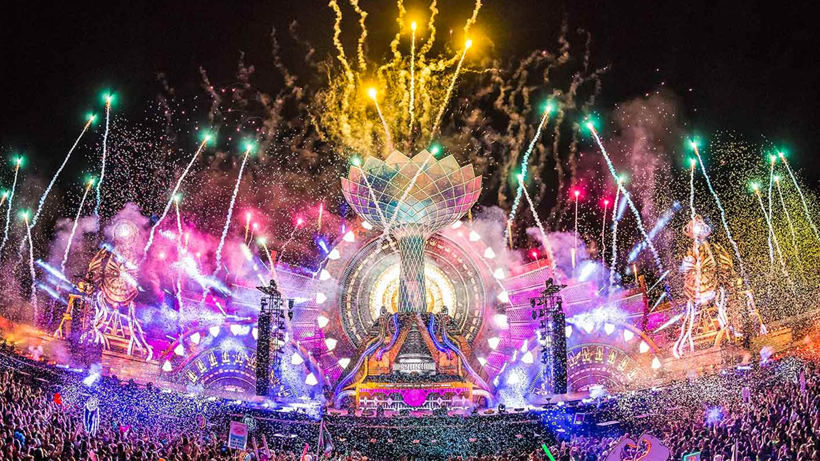 Don't Miss The World's Biggest Djs Perform Live From - Edc Las Vegas 2016 , HD Wallpaper & Backgrounds