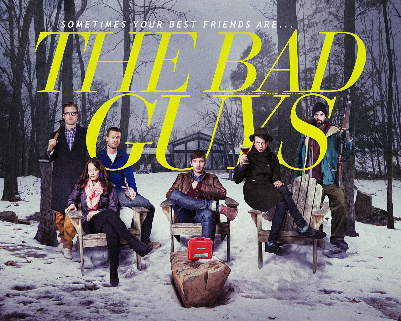The Bad Guys Wallpaper - Glen Powell The Bad Guys , HD Wallpaper & Backgrounds