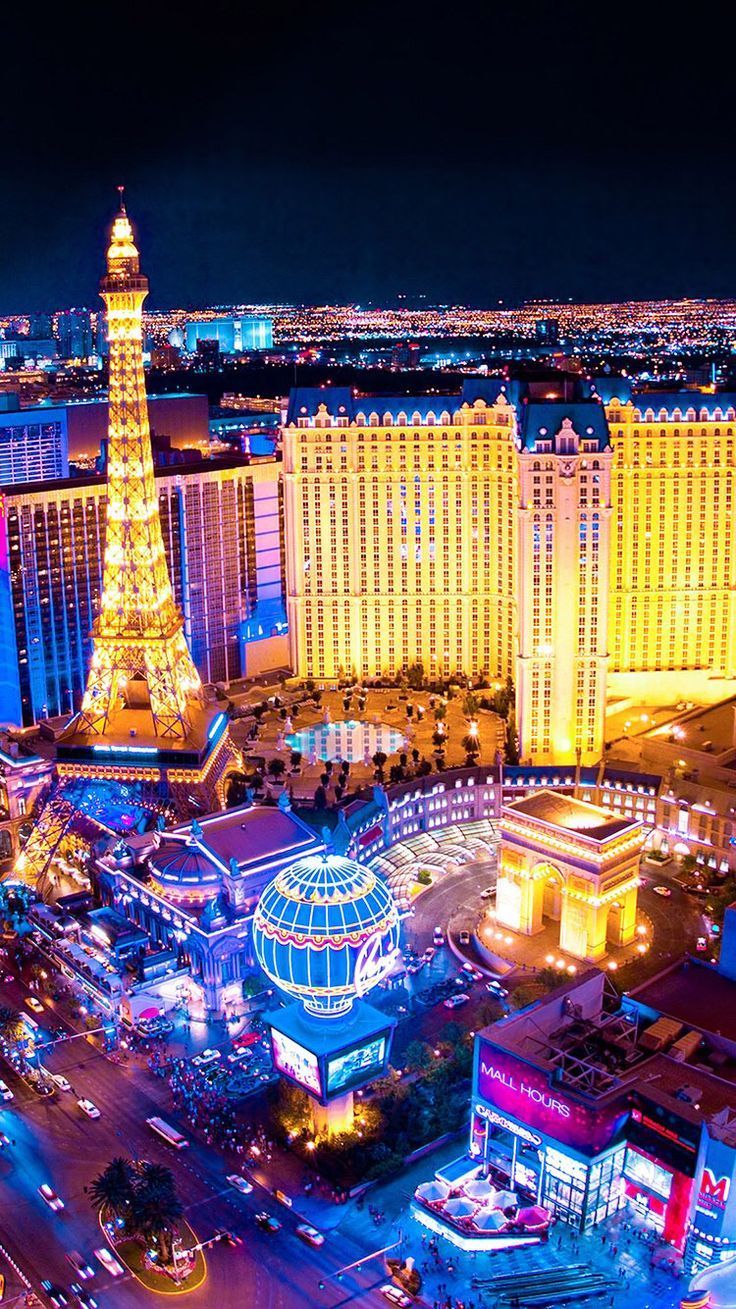 Las Vegas Iphone Wallpaper - Las Vegas , HD Wallpaper & Backgrounds