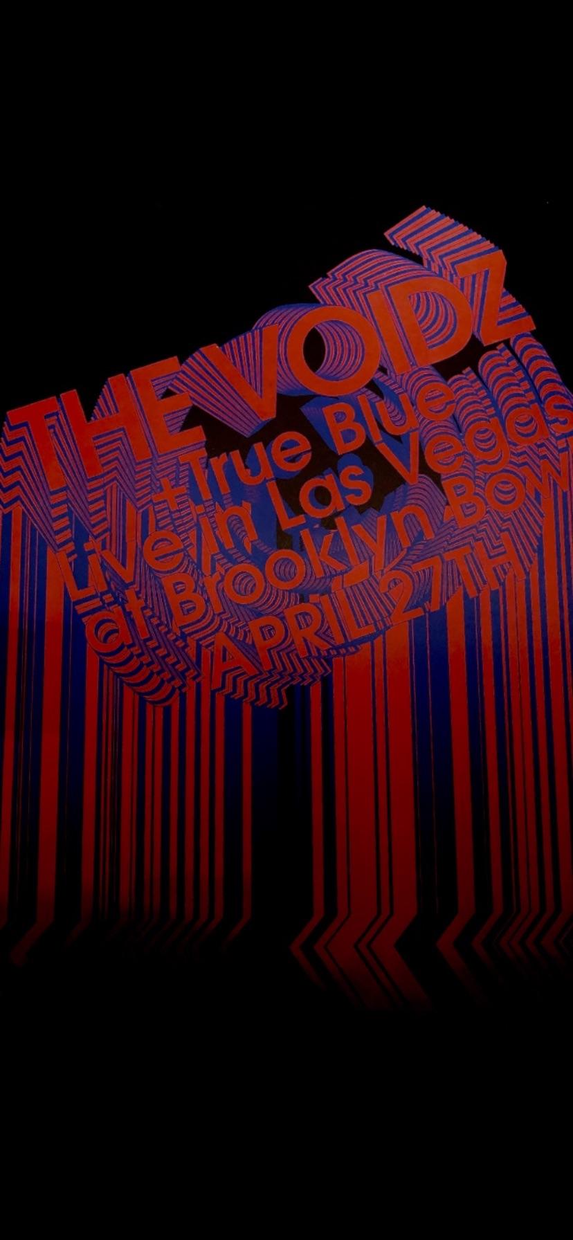 Made That Las Vegas Voidz Poster Into An Iphone Wallpaper, - Darkness , HD Wallpaper & Backgrounds