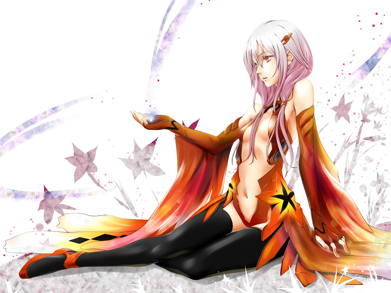 Guilty Crown Anime - Inori Guilty Crown Reference , HD Wallpaper & Backgrounds