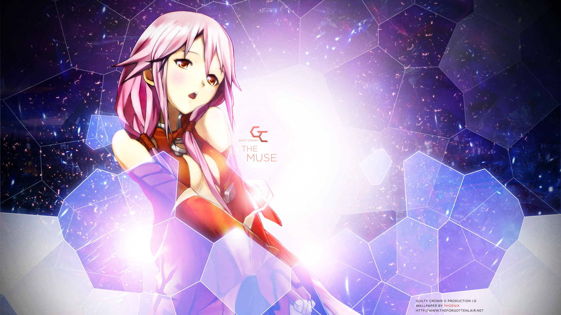 Guilty Crown Wallpaper - Inori Guilty Crown Hd , HD Wallpaper & Backgrounds