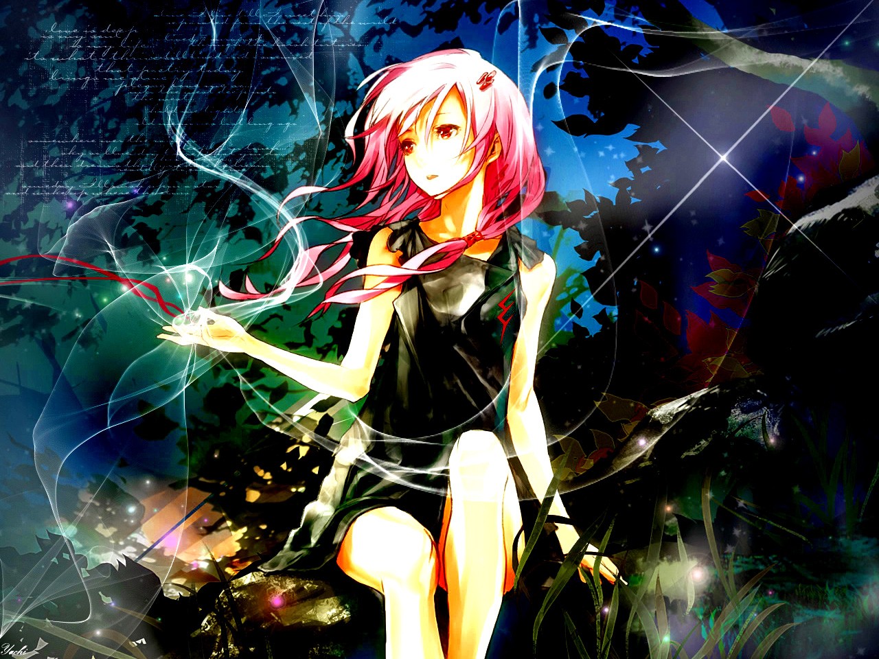 Wallpaper - Inori Guilty Crown Hot , HD Wallpaper & Backgrounds