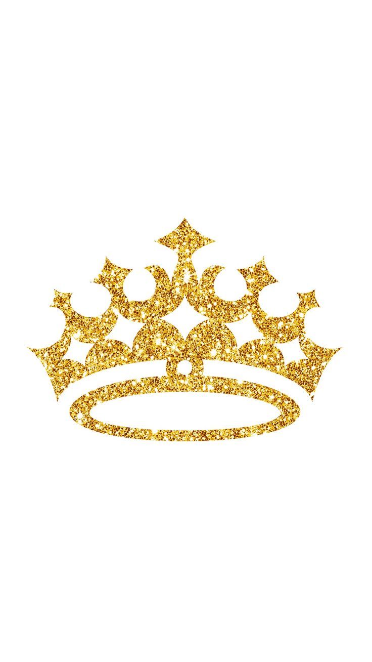 Gold Glitter Crown No Background , HD Wallpaper & Backgrounds