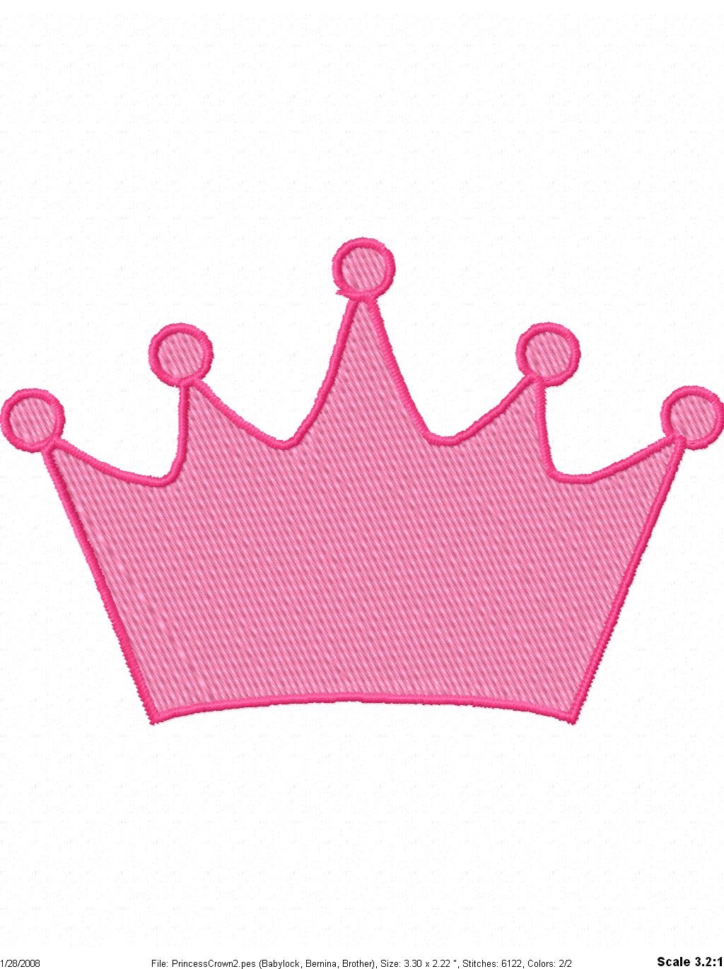 Tall Pink Princess Crown Clipart - Princess Crown Clip Art , HD Wallpaper & Backgrounds