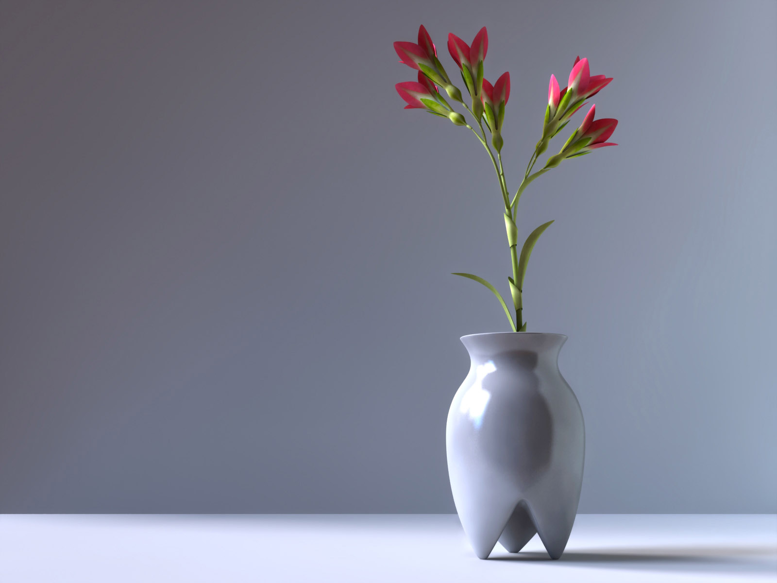 Vase Wallpaper Hd - Flower Vase Images Hd , HD Wallpaper & Backgrounds