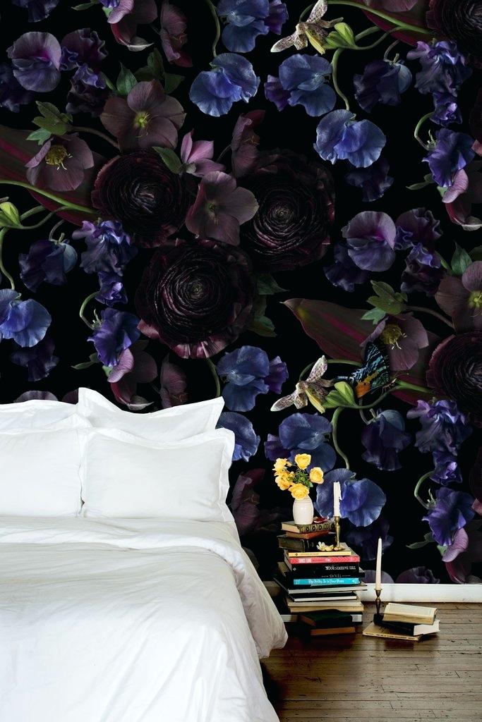Purple Daisy Flower Iphone Wallpaper Floral - Wallpaper , HD Wallpaper & Backgrounds