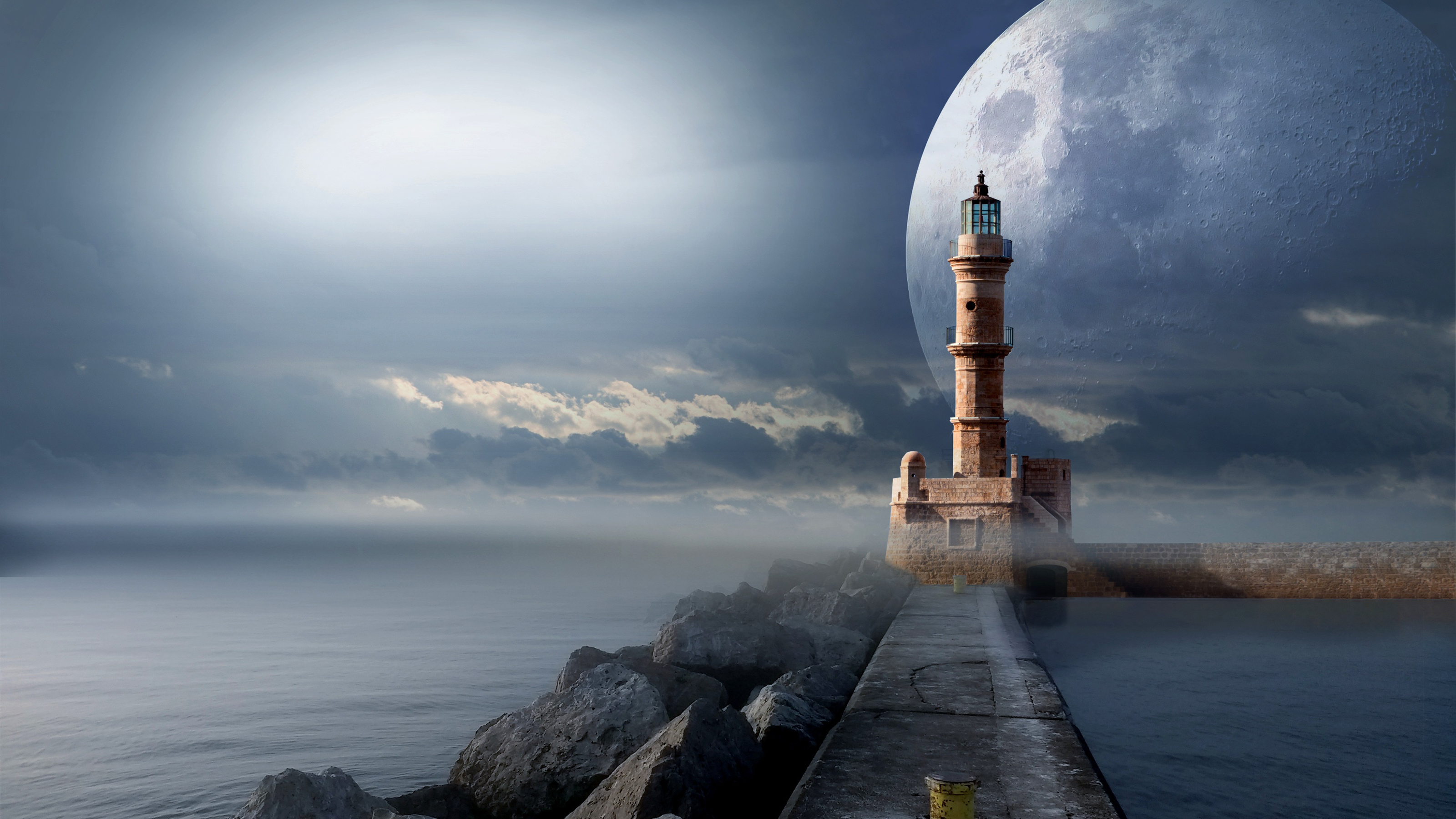 Lighthouse Fantasy Art , HD Wallpaper & Backgrounds
