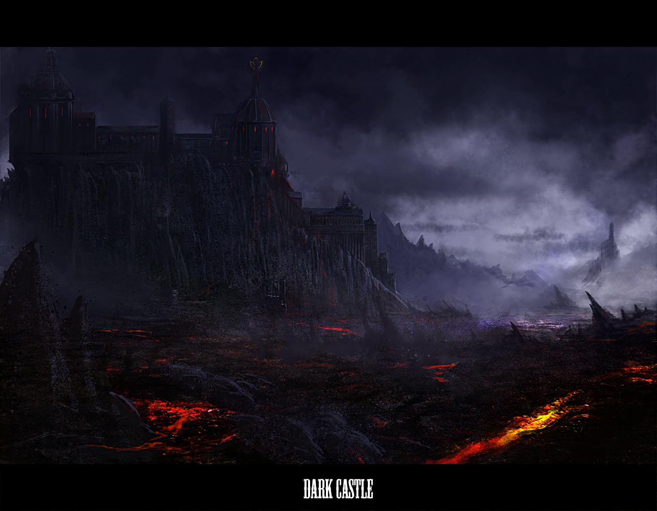 Dark Castle Wallpaper And Background Image - Dark Castle Photos Fantasy , HD Wallpaper & Backgrounds