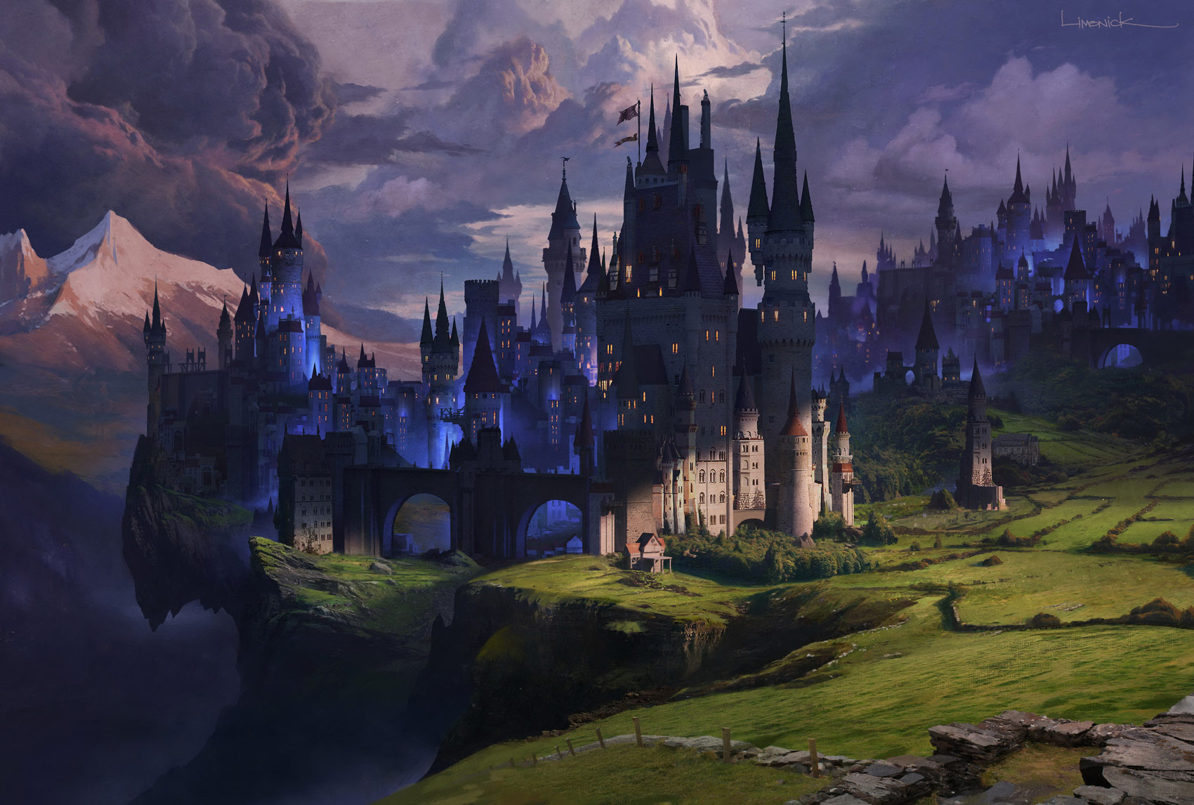 Fantasy Dark Kingdom , HD Wallpaper & Backgrounds