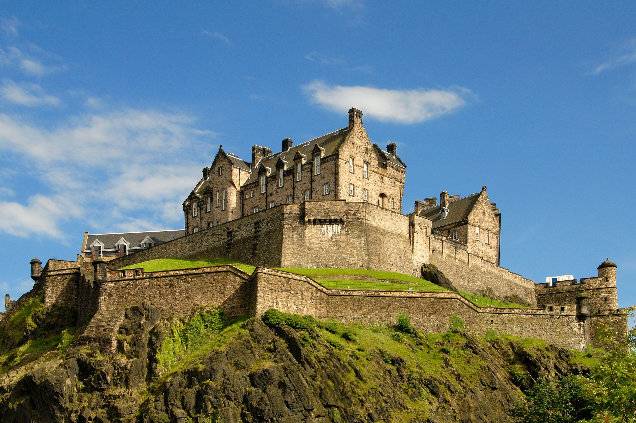 Castle Wallpaper - Edinburgh Castle , HD Wallpaper & Backgrounds