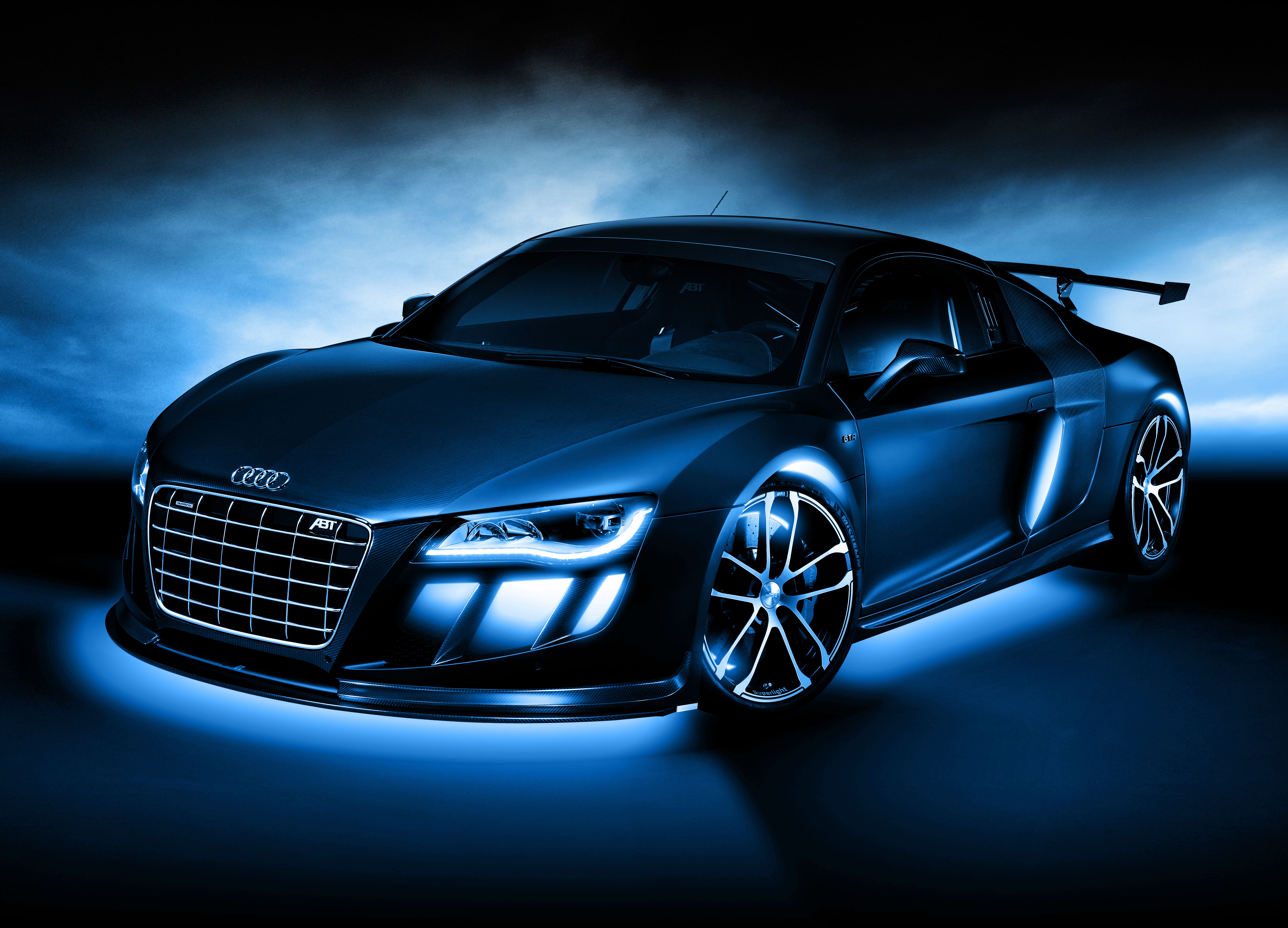 Car Lights - Car Bottom Led Light , HD Wallpaper & Backgrounds