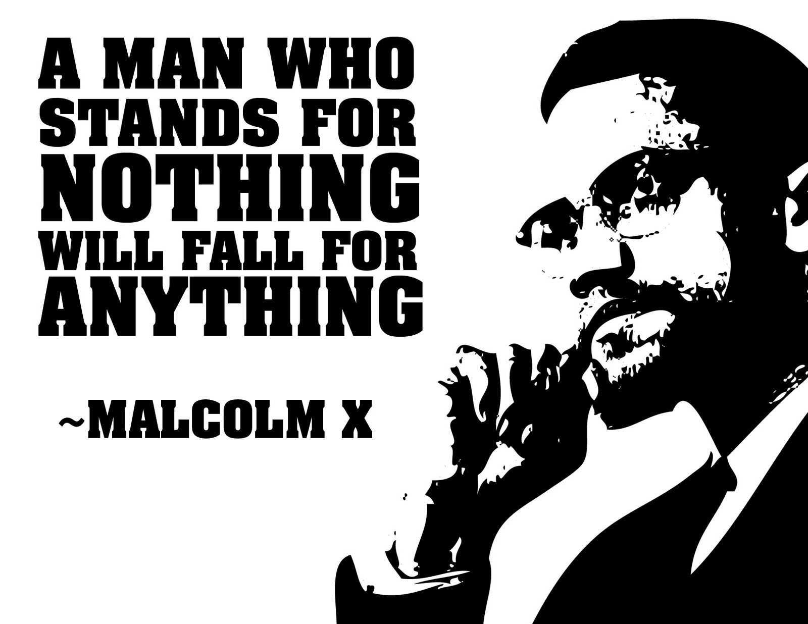 African American Art Beautiful Free African American - Man Who Stands For Nothing Will Fall , HD Wallpaper & Backgrounds