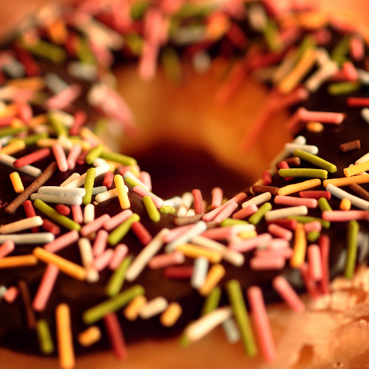 Wallpaper Donut, Sweet, Chocolate, Caramel, Color, - Caramel Color Backgrounds , HD Wallpaper & Backgrounds