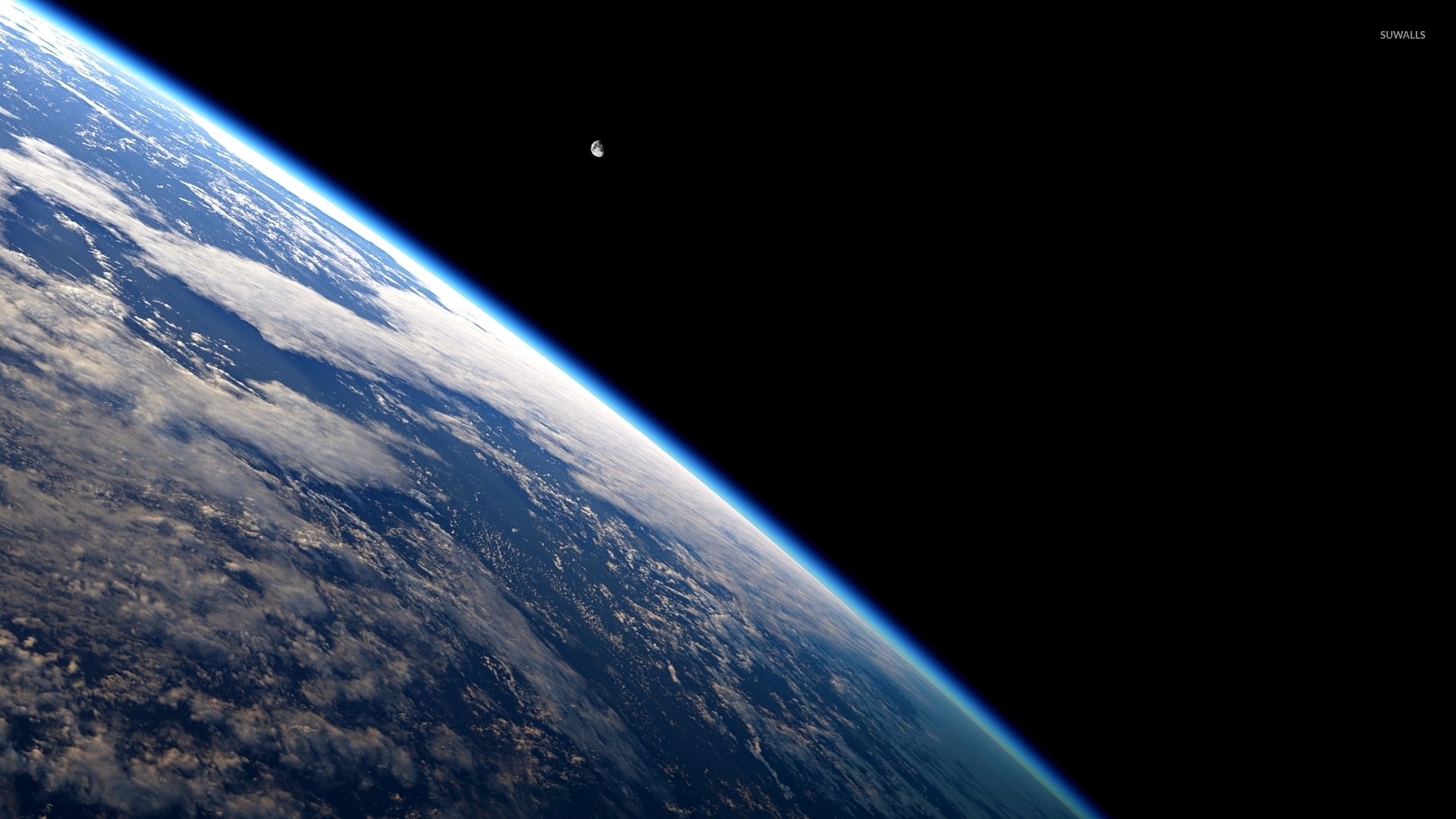 Earth From Space Background , HD Wallpaper & Backgrounds