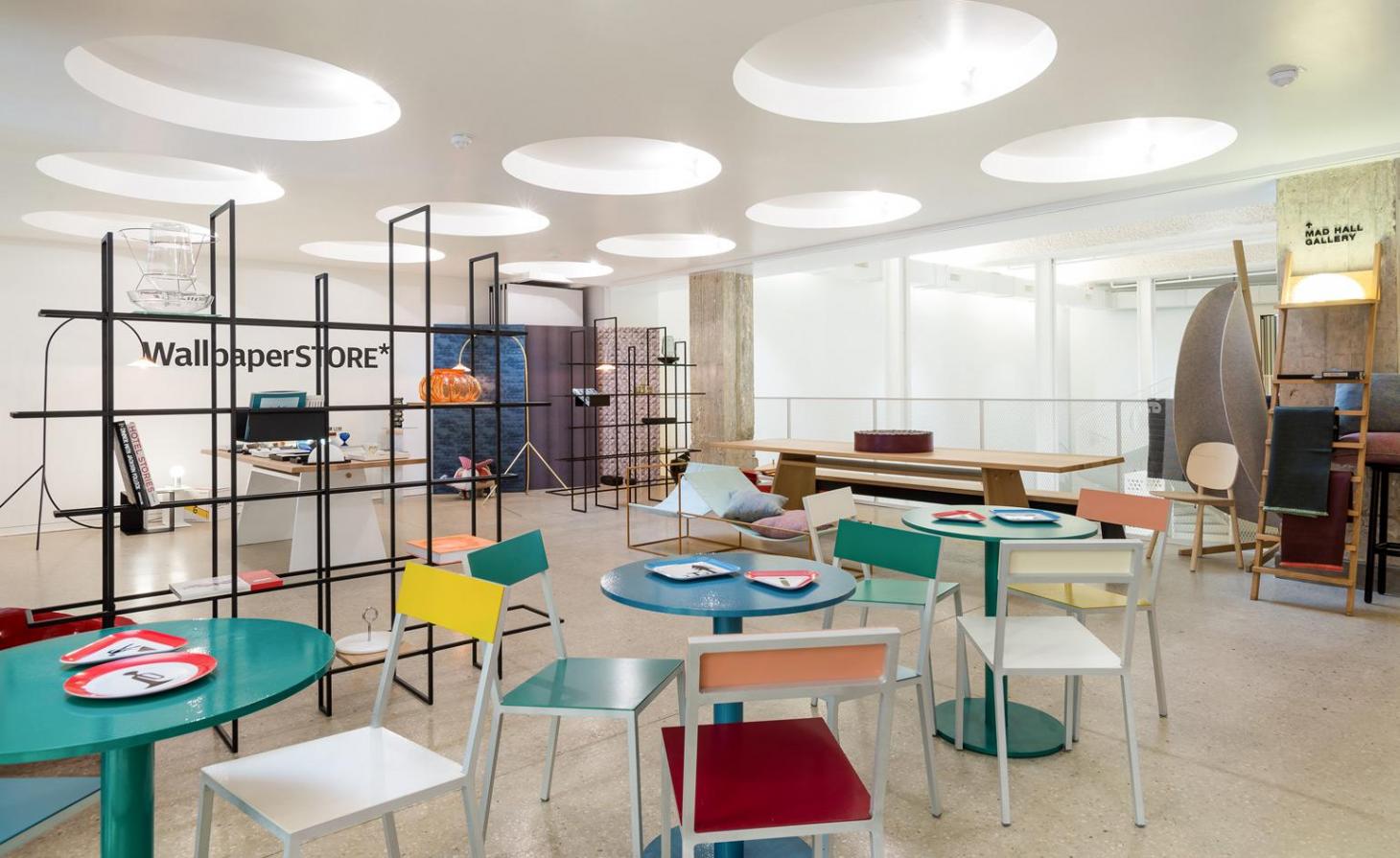 Tables And Chairs By Muller Van Severen At The Wallpaperstore* - Interior Design , HD Wallpaper & Backgrounds