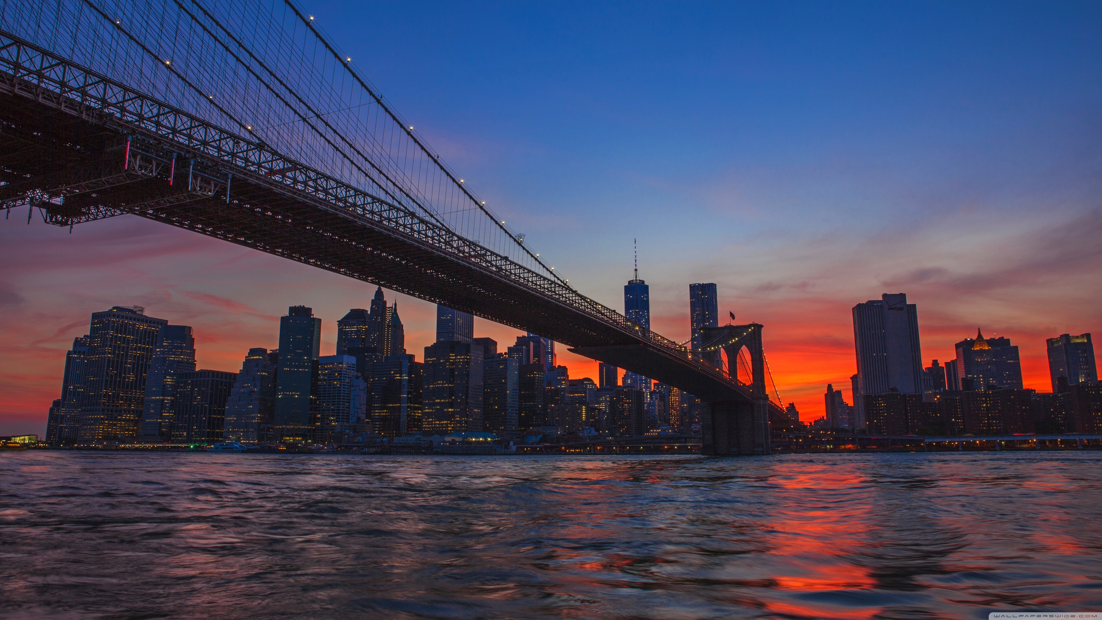 Ultra Hd Brooklyn Bridge Wallpapers , HD Wallpaper & Backgrounds