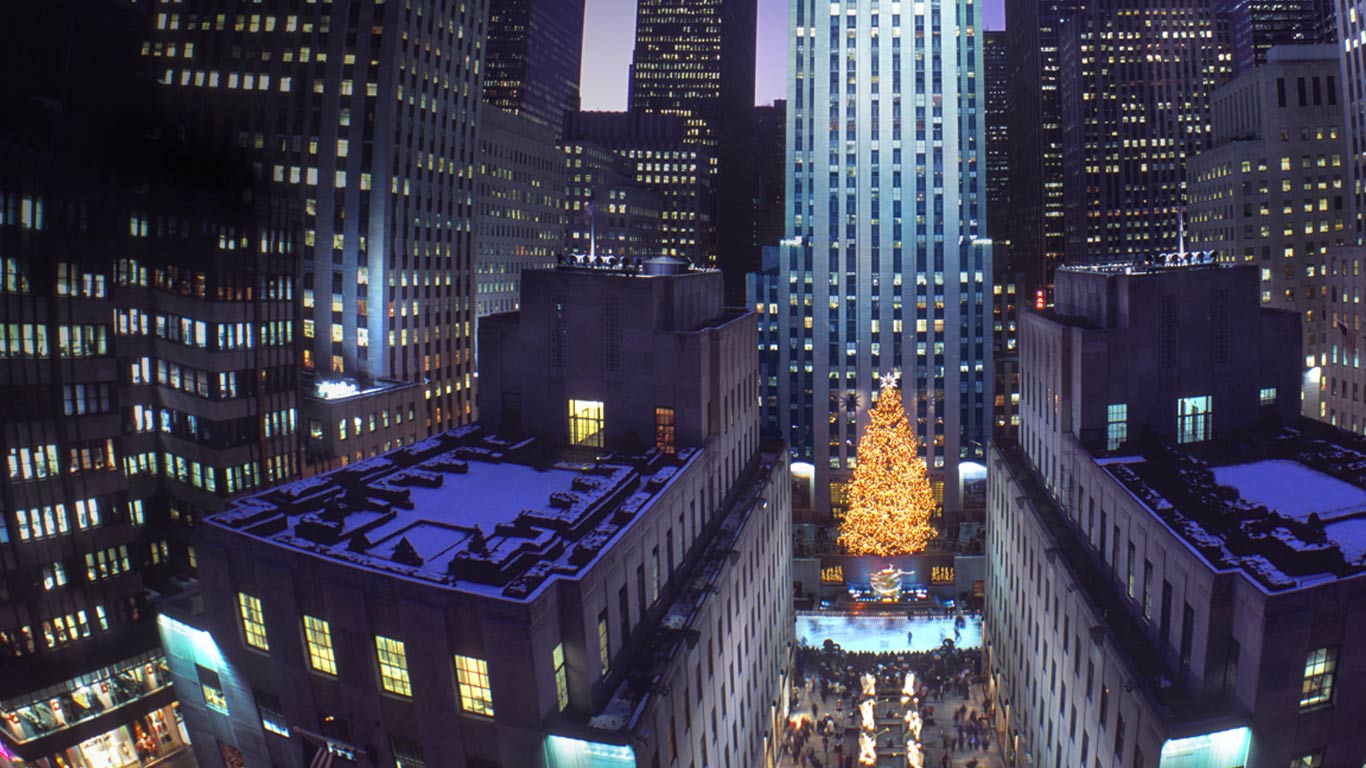 Christmas New York City Wallpaper Hd 2054655 Hd Wallpaper