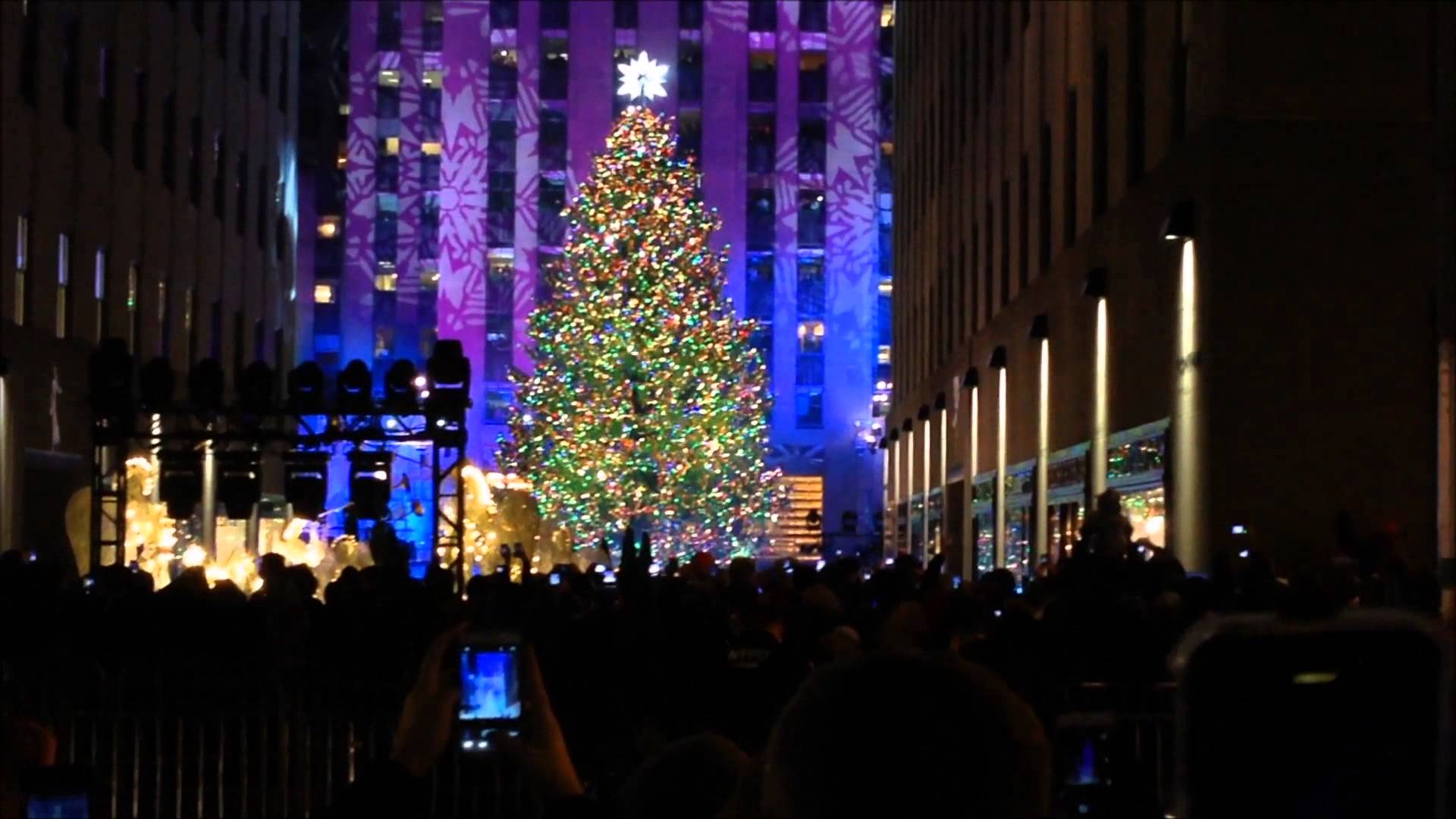 Rockefeller - Manhattan New York Christmas Time , HD Wallpaper & Backgrounds