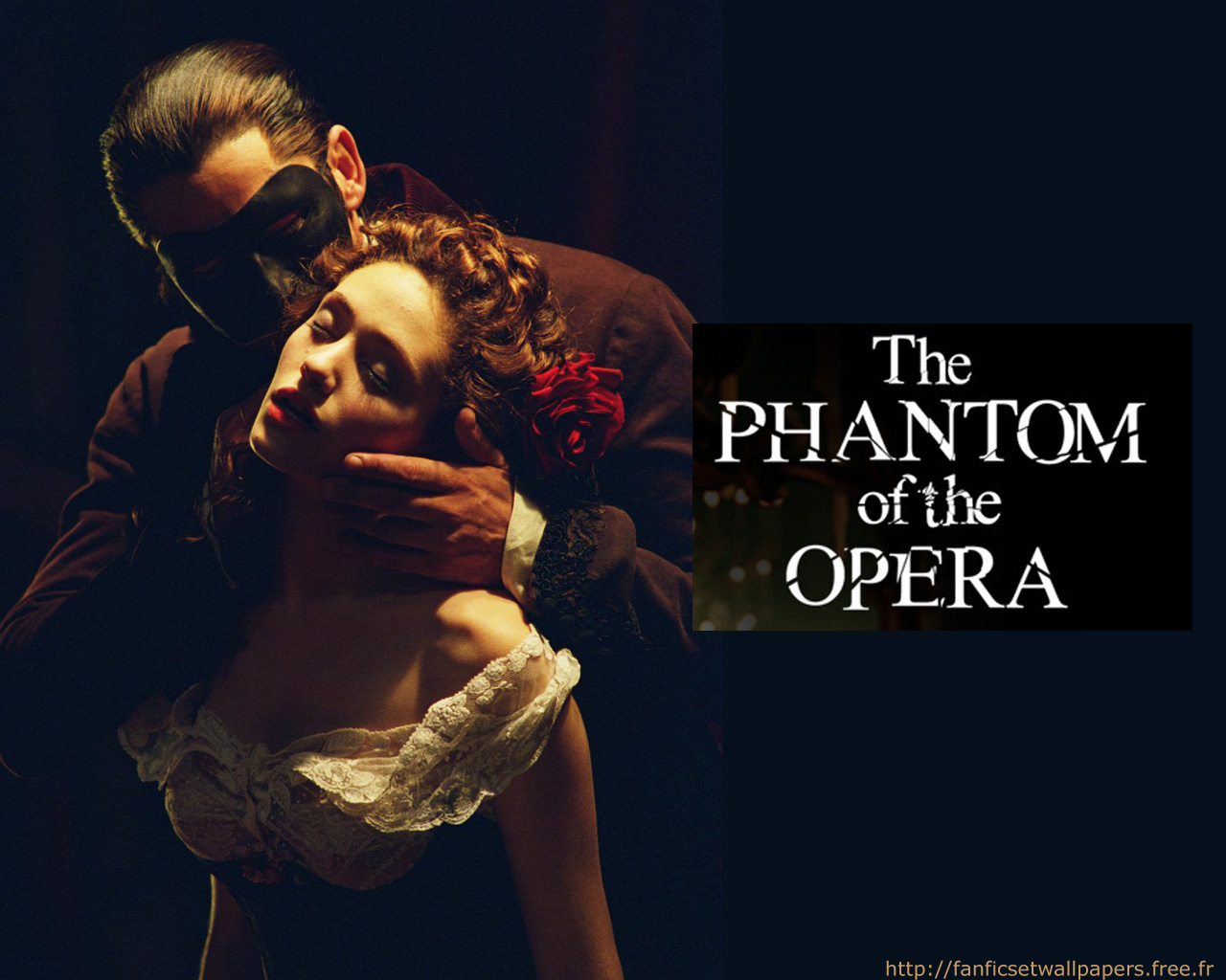 Phantom Of The Opera - Phantom Of The Opera 2004 Black , HD Wallpaper & Backgrounds