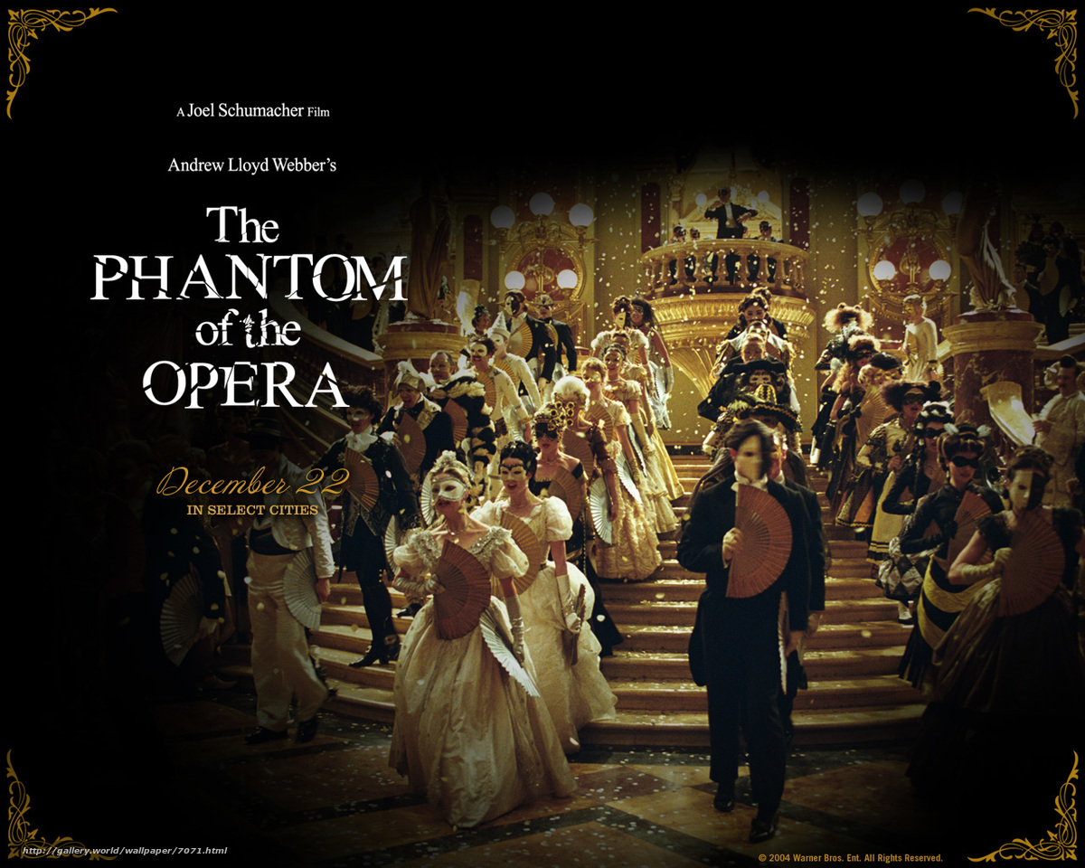 Download Wallpaper Phantom Of The Opera The Phantom Halloween
