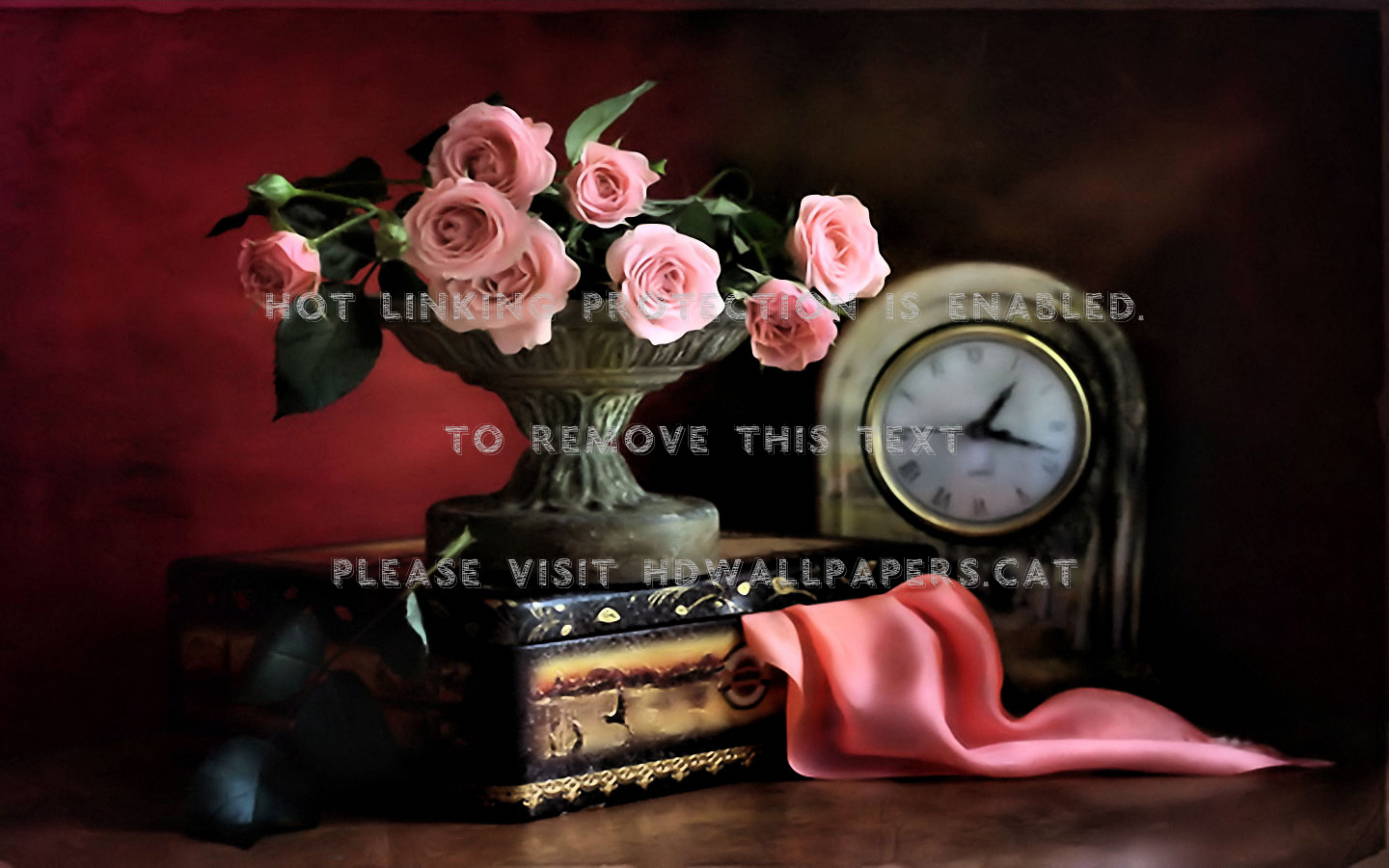 Time And Flower Vintage , HD Wallpaper & Backgrounds
