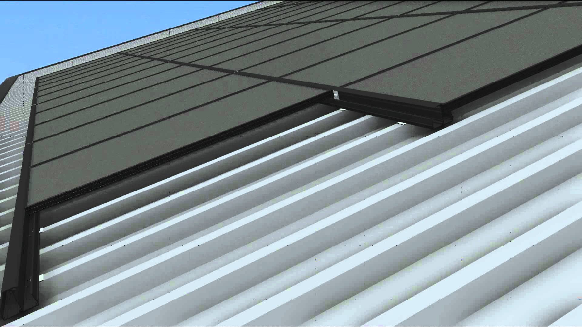 Roof Awesome Installing Corrugated Metal Roofing Wallpaper - Flat Metal Roof Panel , HD Wallpaper & Backgrounds