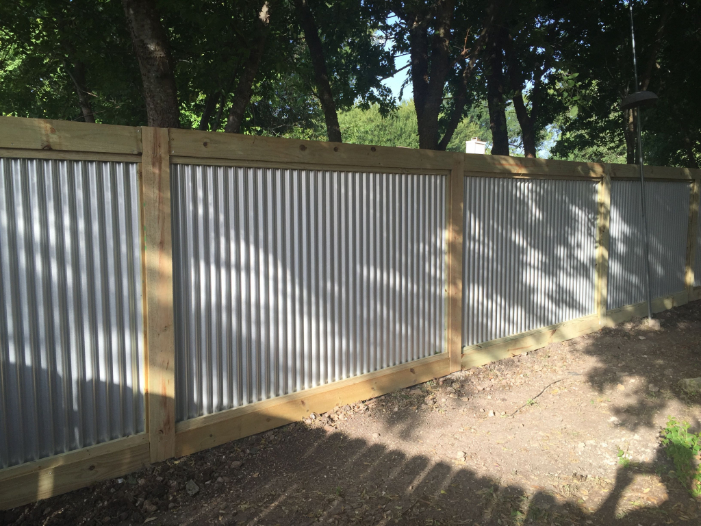 Corrugated Steel Fences Designs , HD Wallpaper & Backgrounds