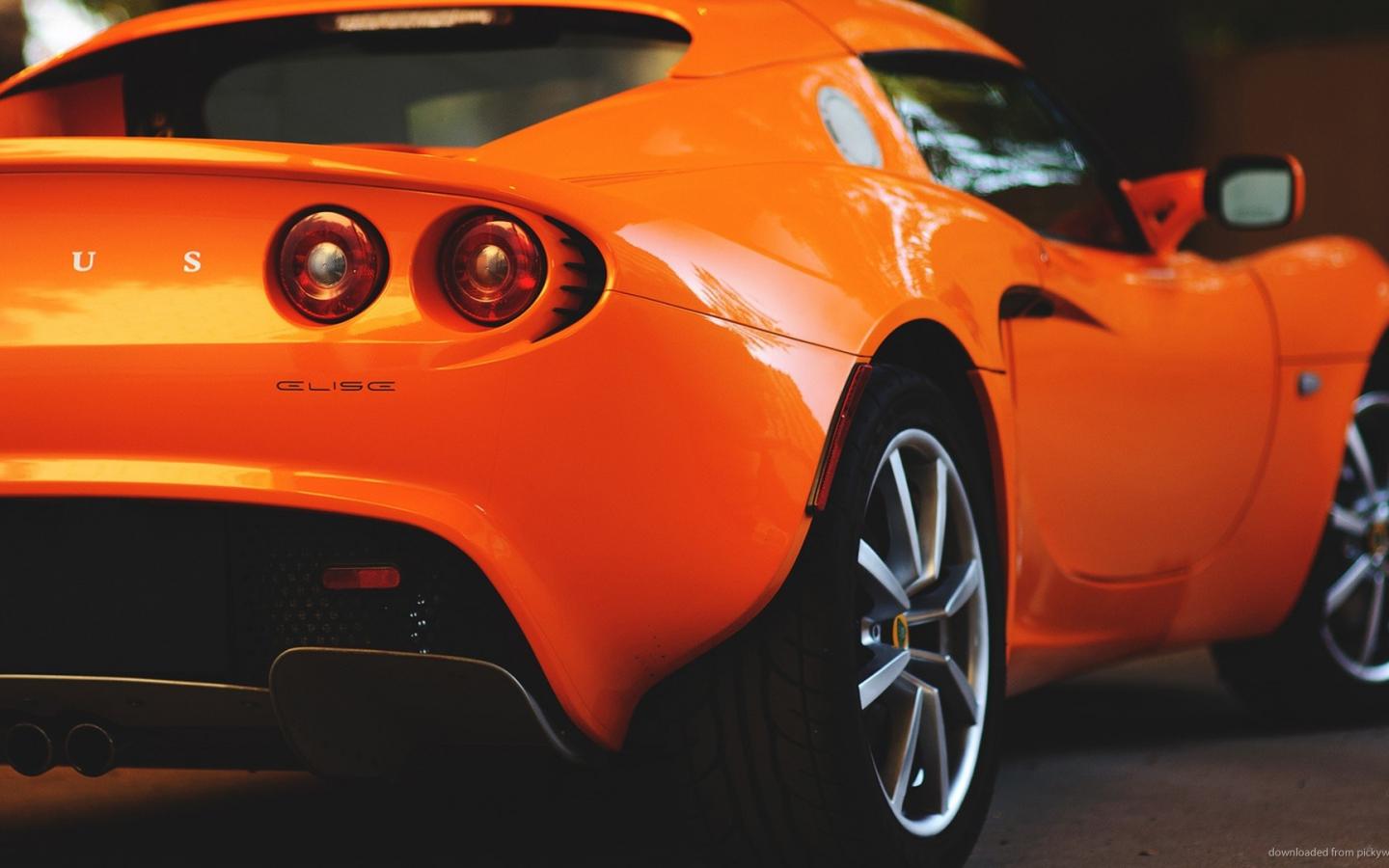 Lotus Car Orange , HD Wallpaper & Backgrounds