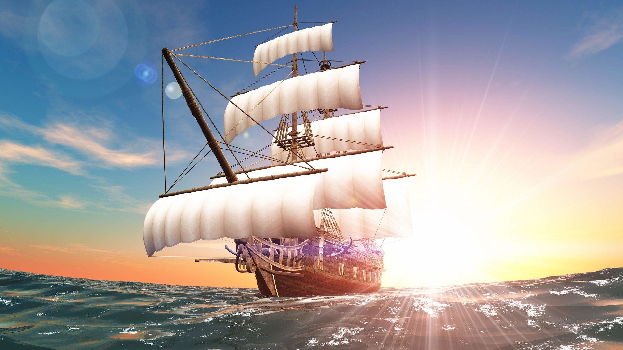 1920x1080, Pirate Ship Wallpapers For Desktop - Old Ship Wallpaper Hd , HD Wallpaper & Backgrounds