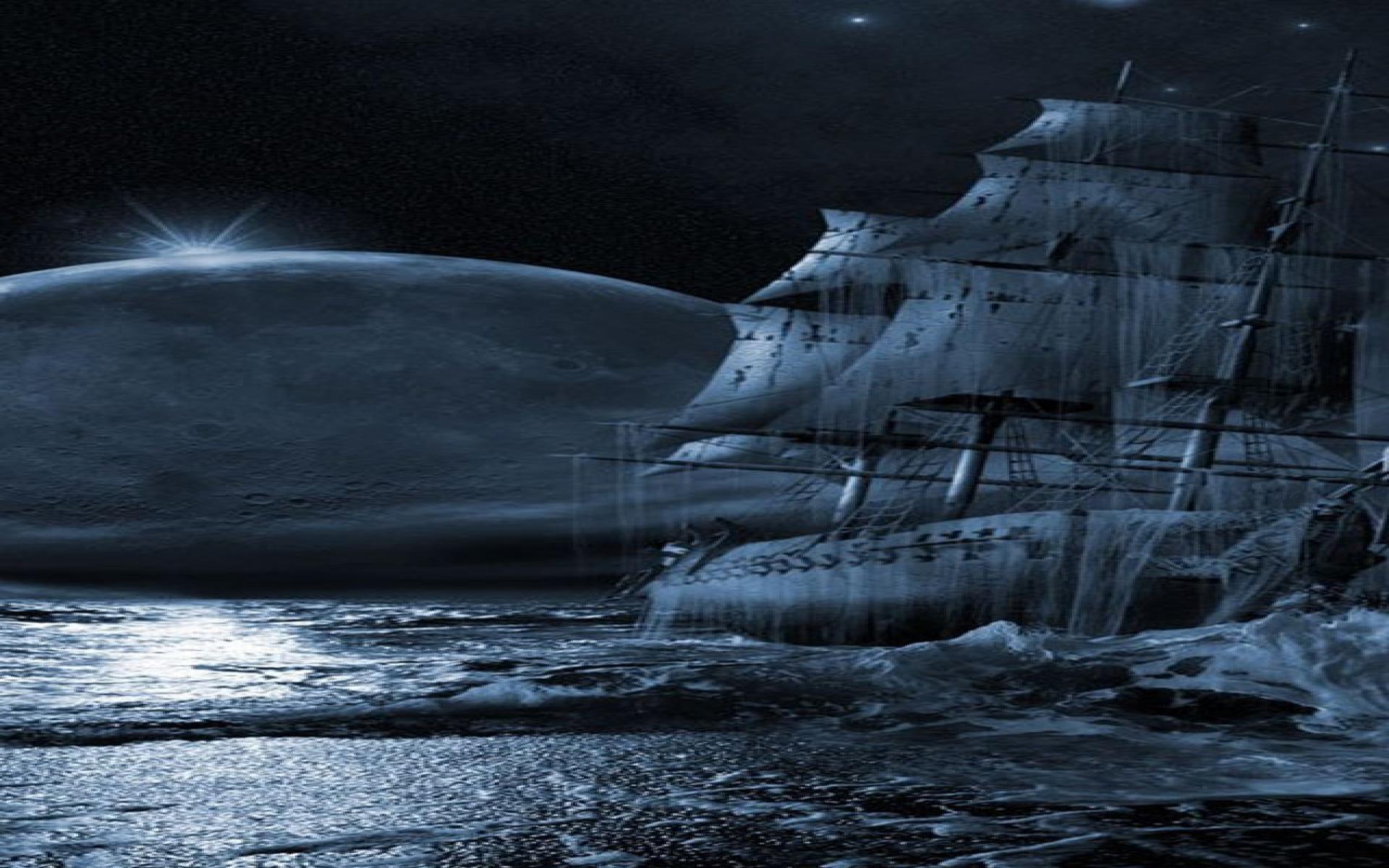 Ghost Ship Wallpaper , HD Wallpaper & Backgrounds