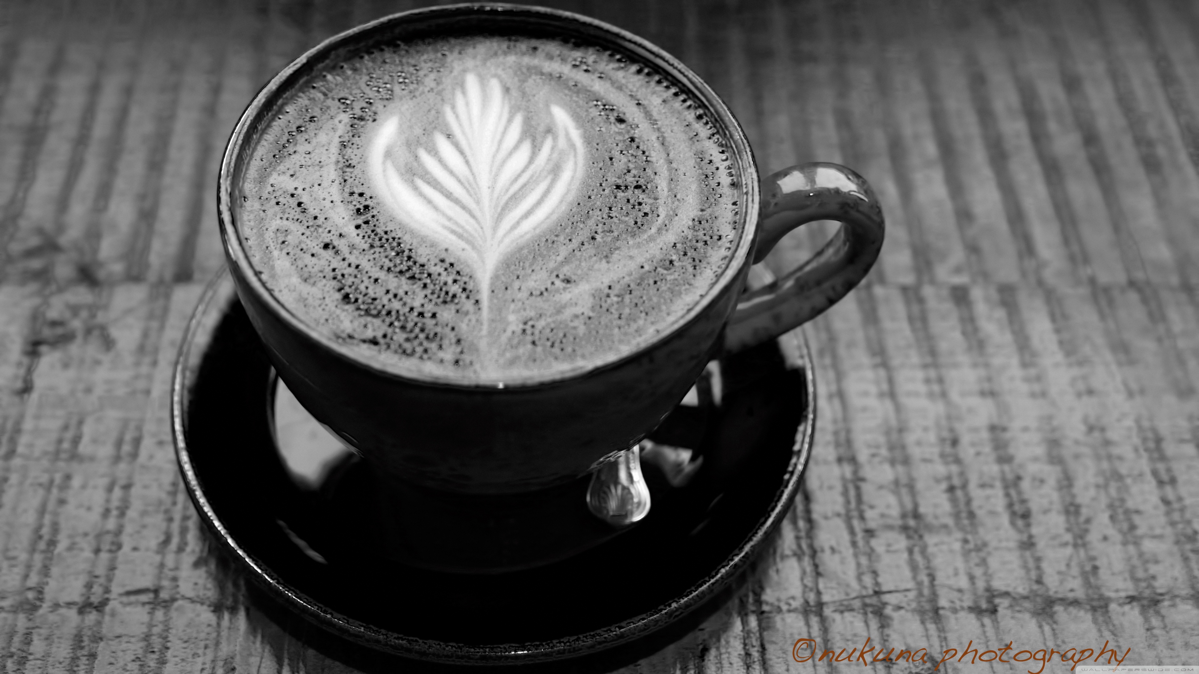 Coffee Wallpaper Black And White , HD Wallpaper & Backgrounds