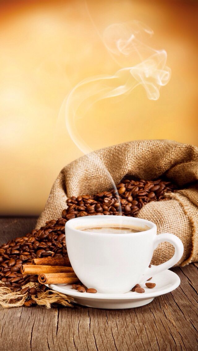 Coffee Iphone Wallpaper Background - Coffee Background , HD Wallpaper & Backgrounds