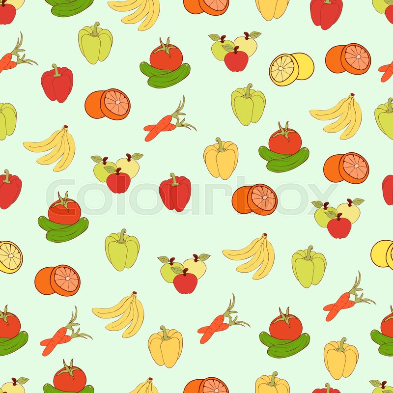 Fruit And Veg Cartoon , HD Wallpaper & Backgrounds
