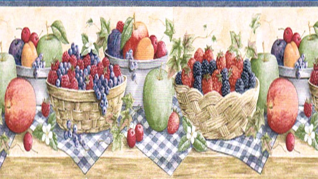 Fruit - Border For Kitchen , HD Wallpaper & Backgrounds