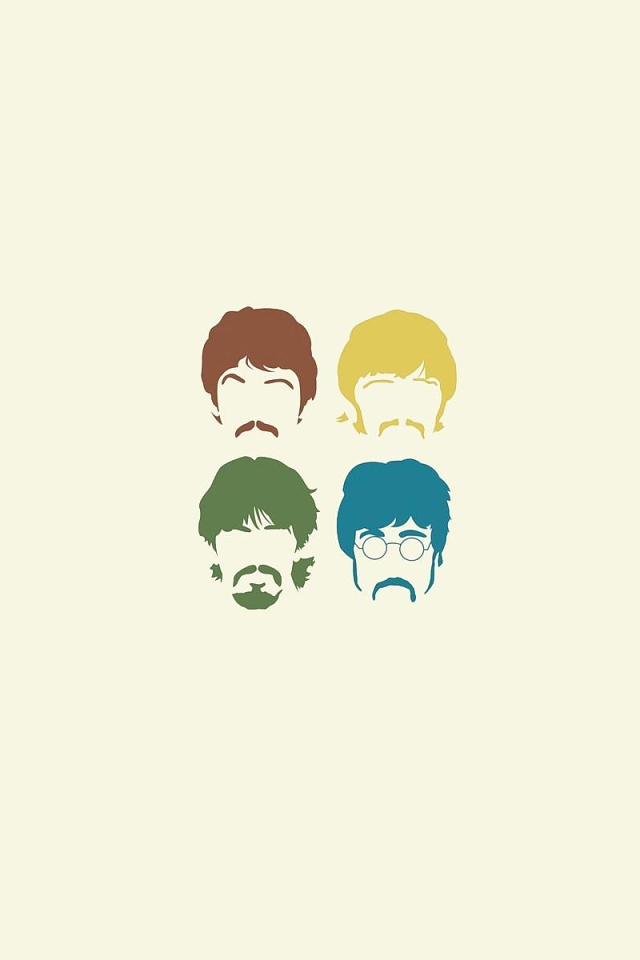 Beatles Multi Colour Heads Android Wallpaper - Beatles Wallpaper Android , HD Wallpaper & Backgrounds