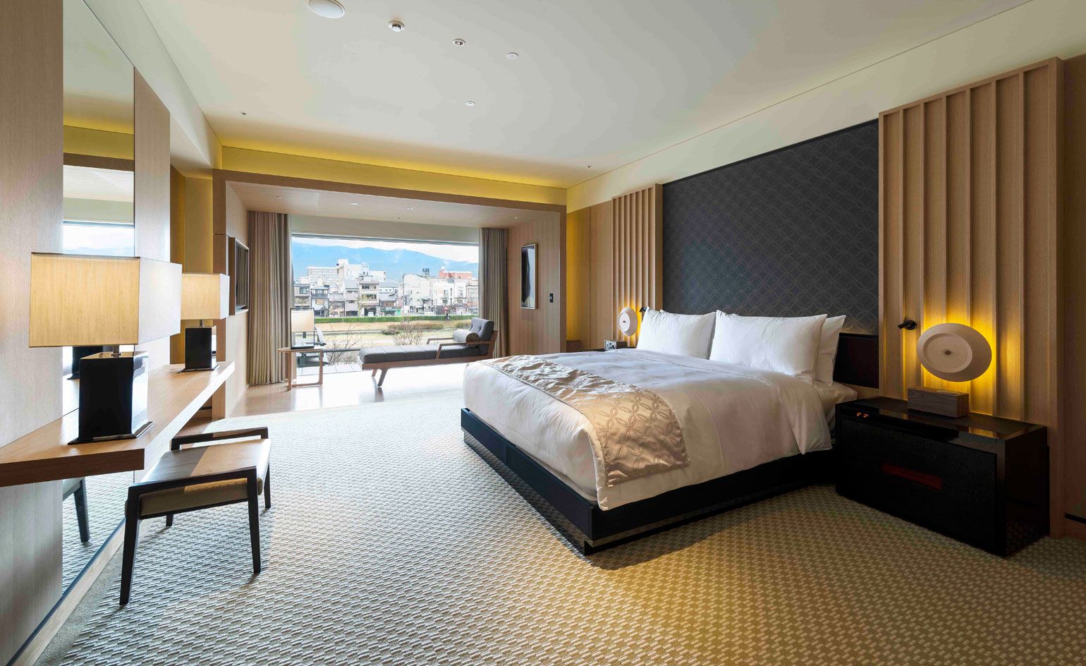 Ritz-carlton, Kyoto, Japan Best Urban Hotels - Bedroom , HD Wallpaper & Backgrounds