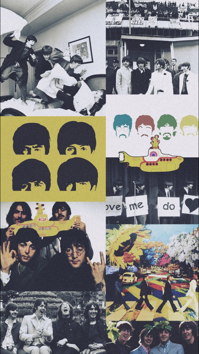 The Beatles Lockscreen - Lockscreen The Beatles Aesthetic , HD Wallpaper & Backgrounds