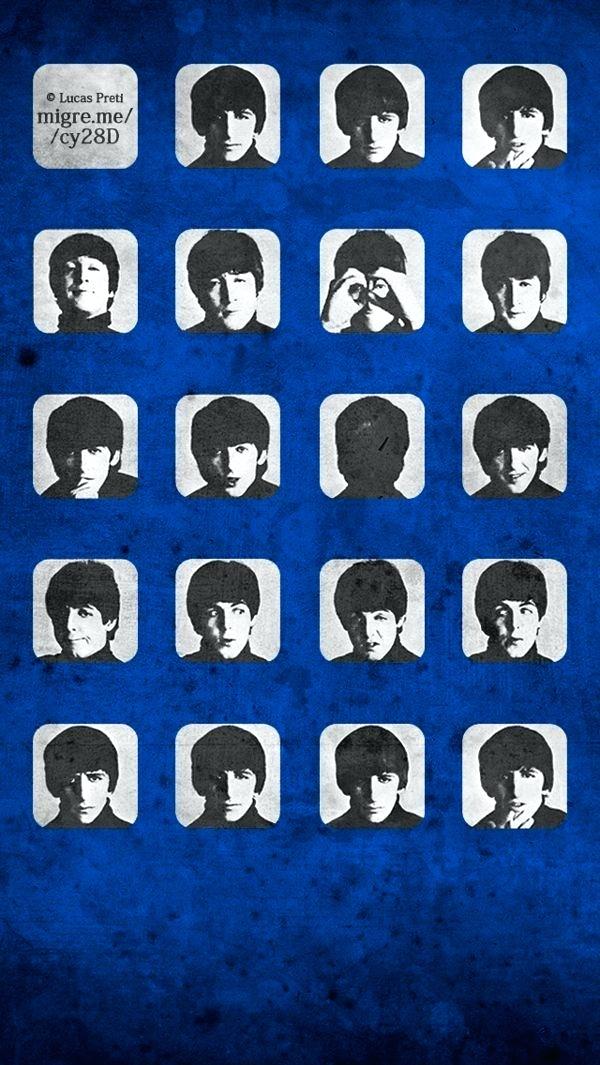 The Beatles Wallpaper Iphone 6 Mobile Source A Co Plus - The Beatles , HD Wallpaper & Backgrounds