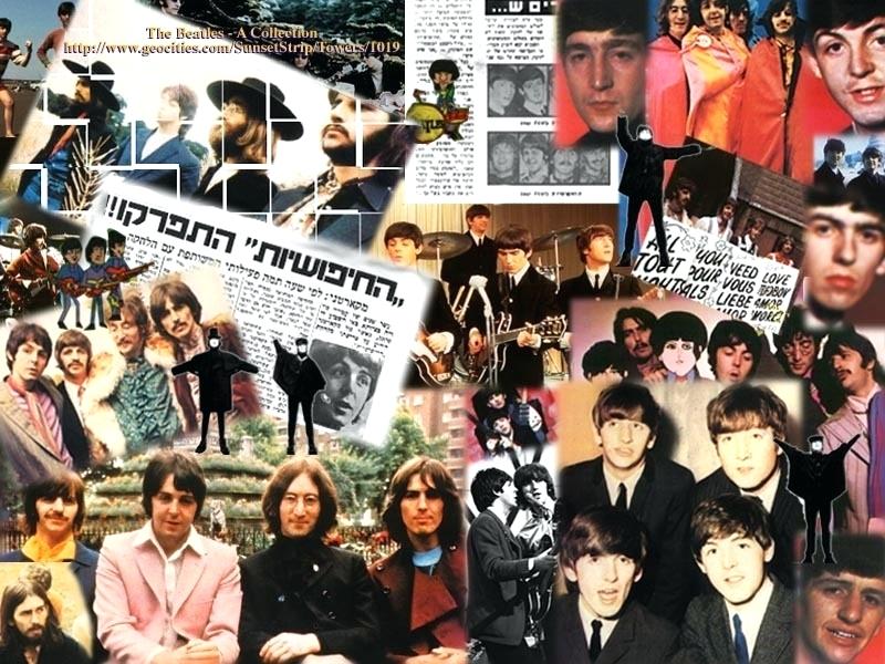 The Beatles Wallpaper The Images Wallpaper Wallpaper - Beatles Collage , HD Wallpaper & Backgrounds