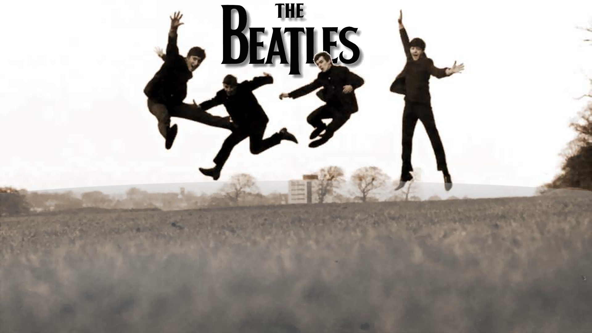 Beatles, High, Definition, Wallpaper, For, Desktop, - Hard Day's Night Jump , HD Wallpaper & Backgrounds