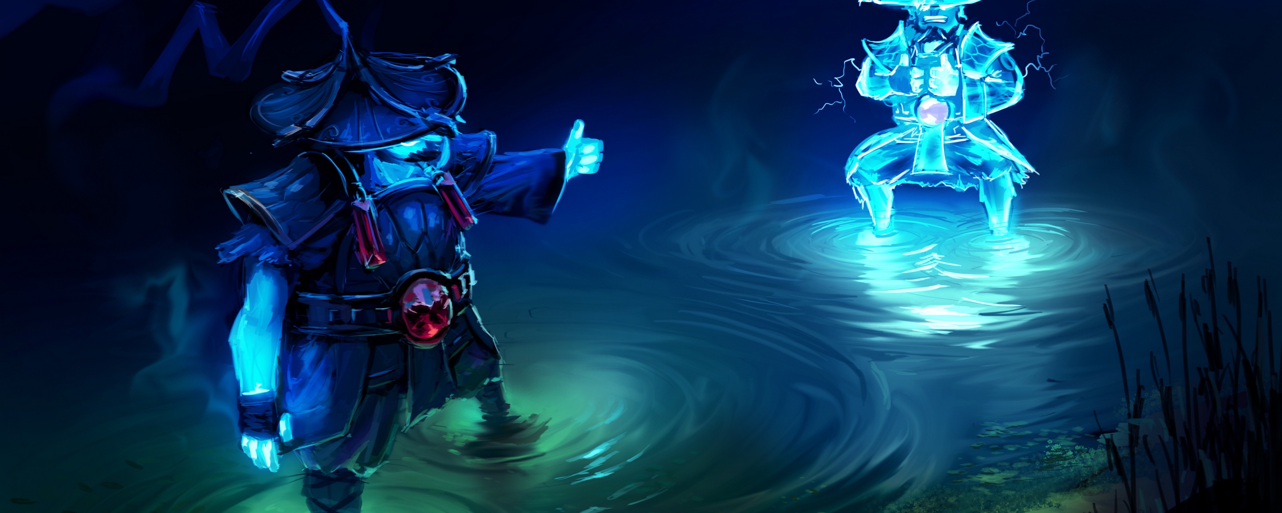 Wallpaper Dota 2, Storm Spirit, Art - Dota 2 Wallpaper Storm Spirit , HD Wallpaper & Backgrounds