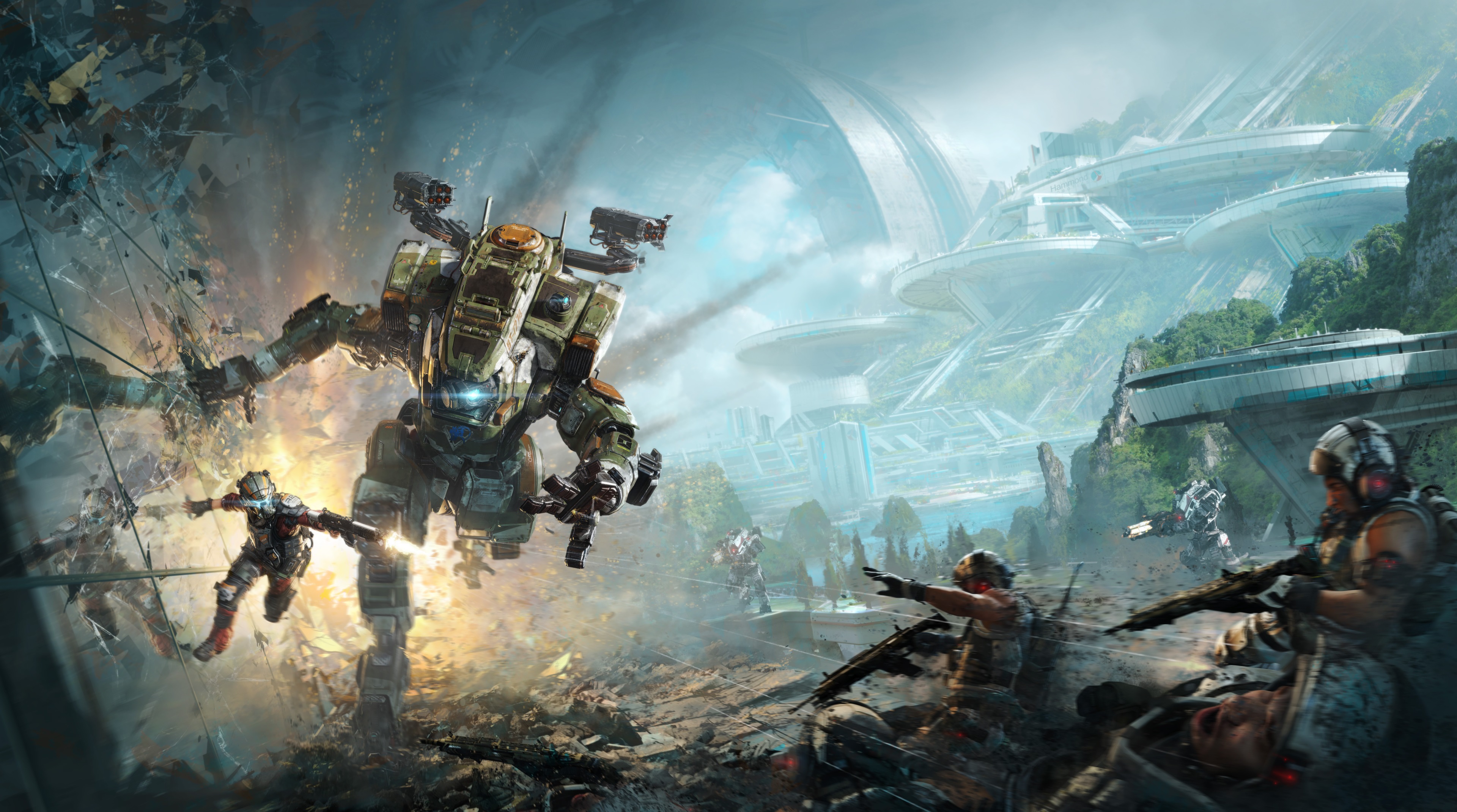 Titanfall 2 4k Hd Wallpaper In Desktop - Titanfall 2 1920 X 1080 , HD Wallpaper & Backgrounds