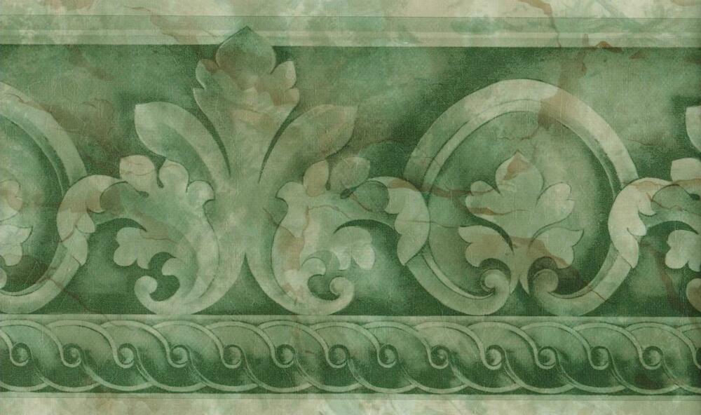 Details About Scroll Acanthus Leaf Swirl Ornate Green - Motif , HD Wallpaper & Backgrounds