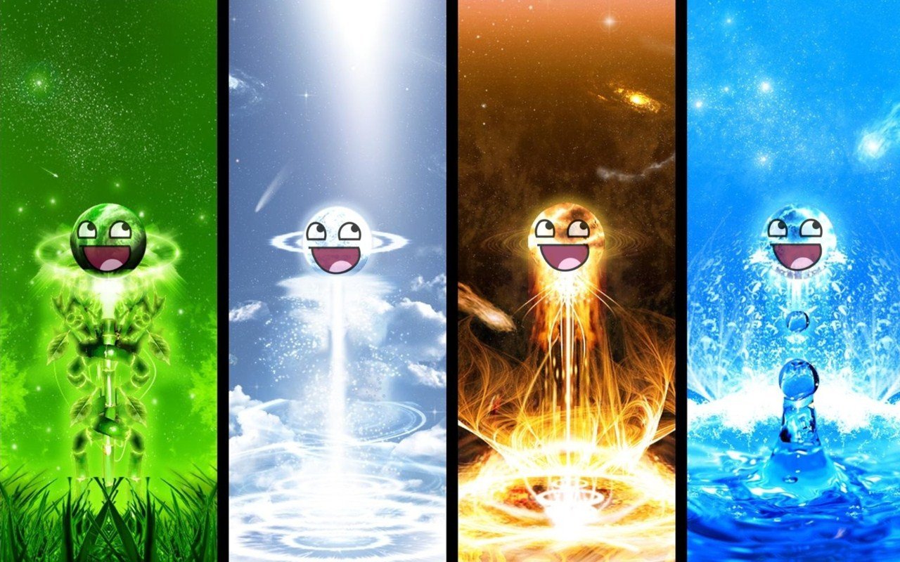 The Awesome Elements - 4 Element , HD Wallpaper & Backgrounds