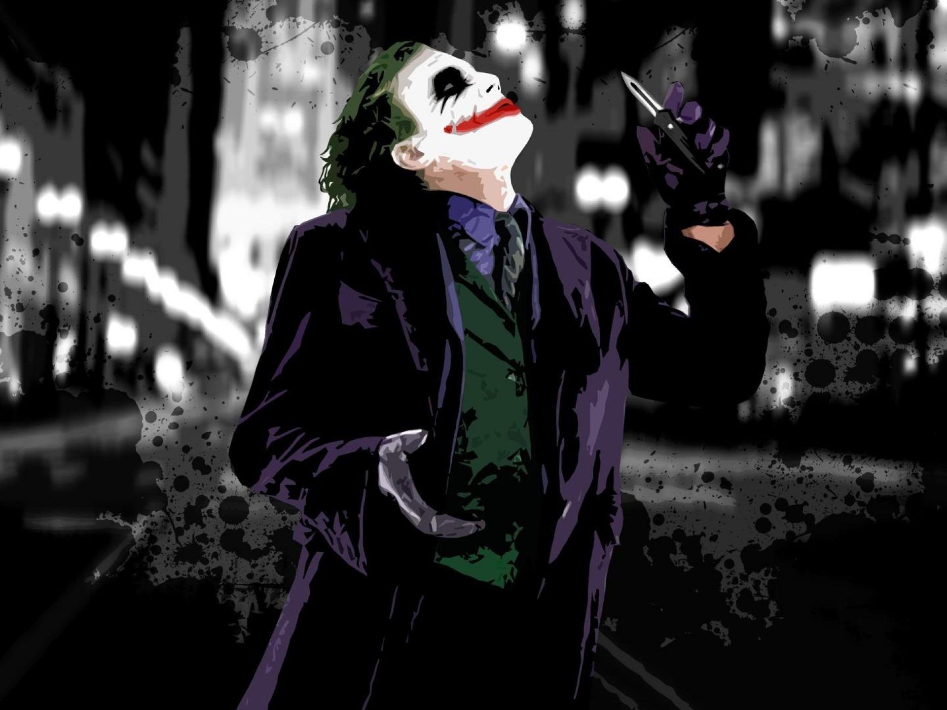 Harvey Dent The Dark Knight The Joker Two Face Wallpapers - Dark Knight Joker Wallpaper Widescreen , HD Wallpaper & Backgrounds