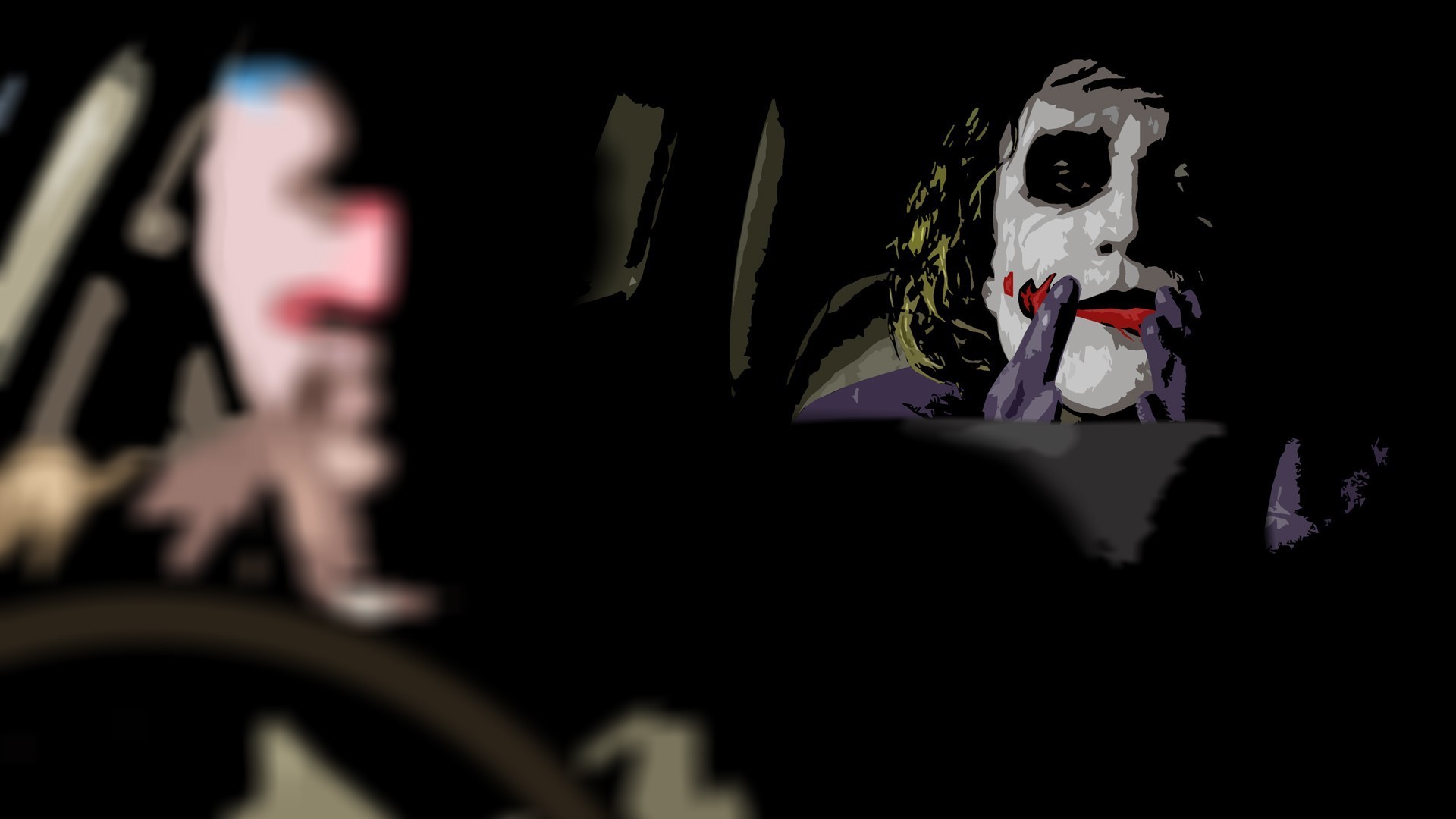 Movies Batman The Dark Knight Joker Messenjahmatt Wallpaper - Darkness , HD Wallpaper & Backgrounds