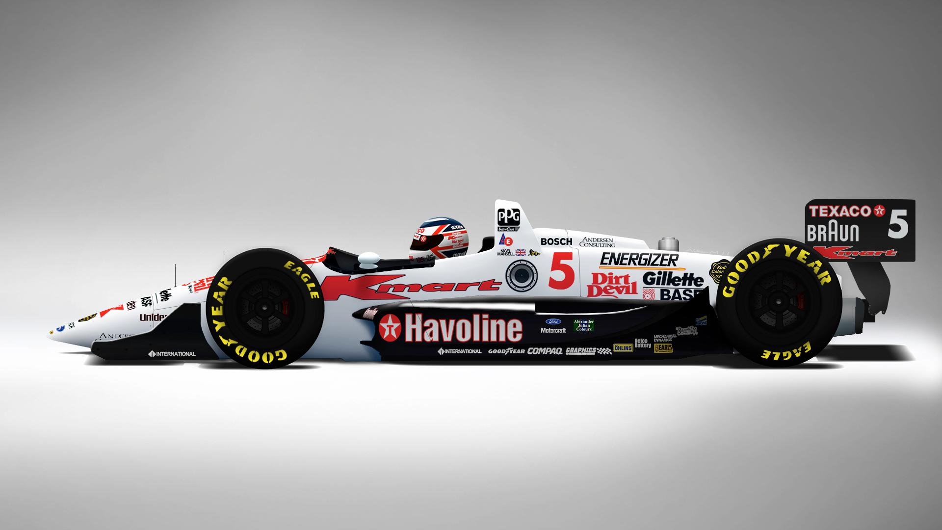 Indycar Wallpaper - Nigel Mansell Indycar 1993 , HD Wallpaper & Backgrounds