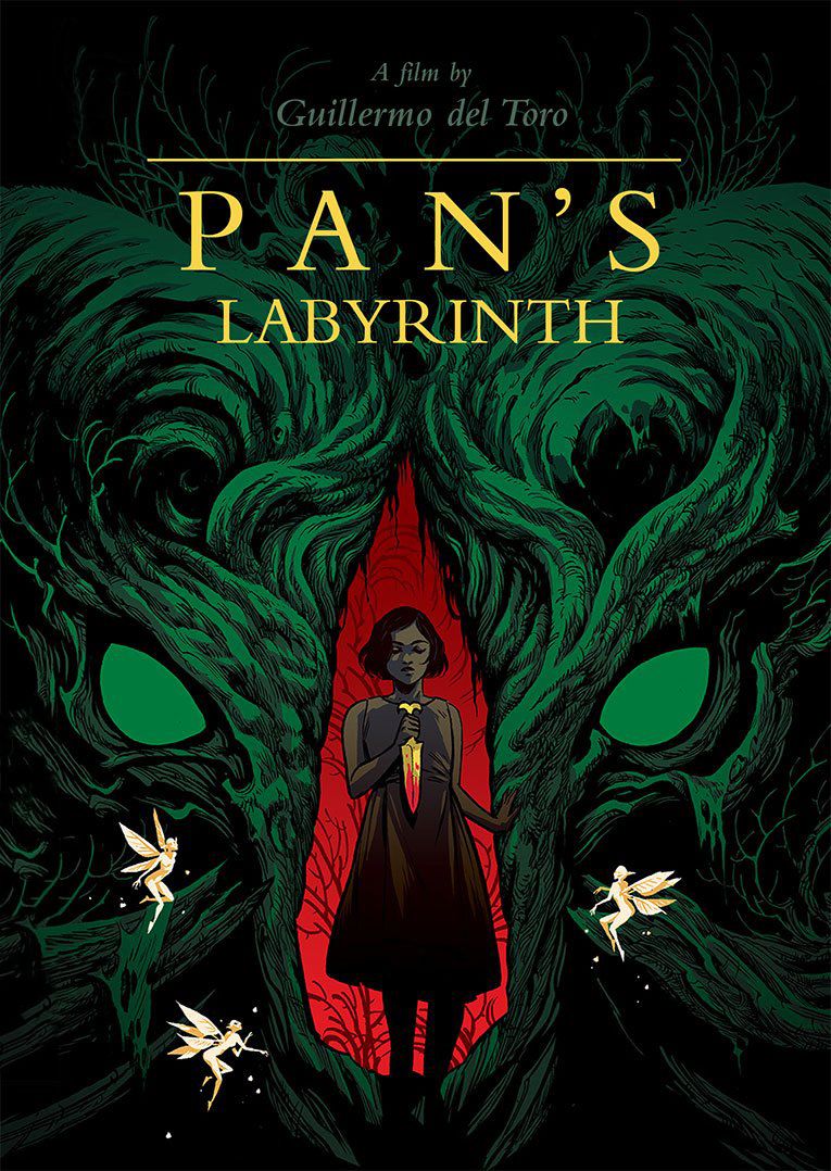 Pan's Labyrinth Criterion Cover Without Logos Hd Wallpaper - Two Bad Ants By Chris , HD Wallpaper & Backgrounds