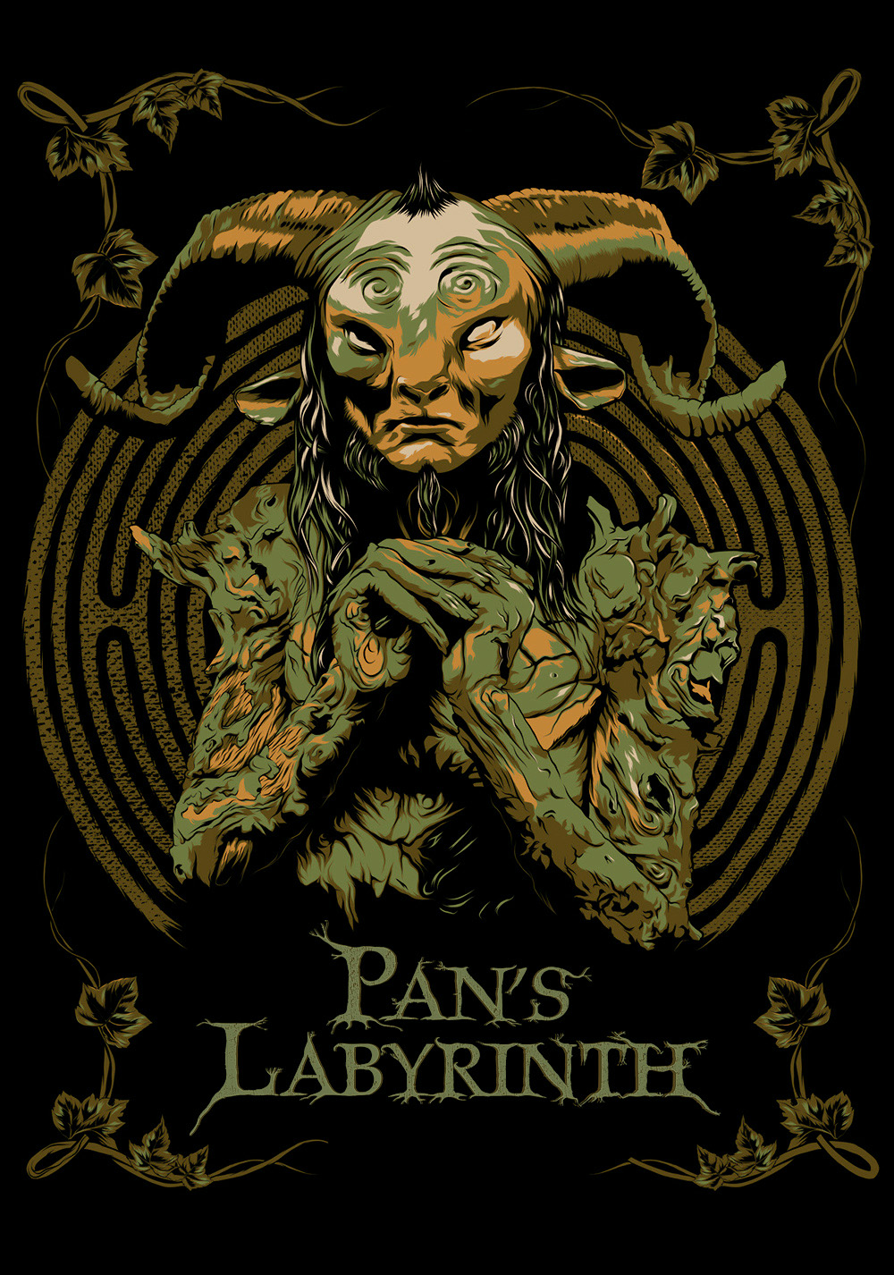 Pan's Labyrinth Movie Poster Image - Pan's Labyrinth Poster , HD Wallpaper & Backgrounds